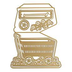 "As Is" Anna Griffin® 3D Wagon Easel Dies Set of 8