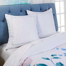 "As Is" august & leo 300 Thread Count Rayon from Bamboo Floral Euro...