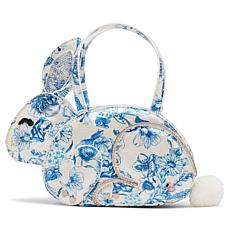 "As Is" Betsey Johnson Hip-Hop Bunny Handbag with Crossbody Strap