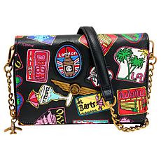 "As Is" Betsey Johnson Jet Set Wallet On a Chain