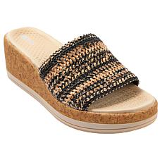 "As Is" BZees Runaway Raffia Sandal