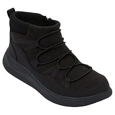 "As Is" Bzees Tahoe Stretch Fleece Machine Washable Winter Ankle Boot
