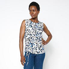 "As Is" C Wonder Cinch Front Sleeveless Top