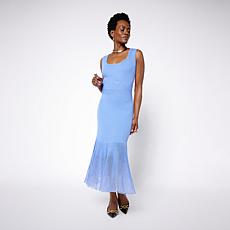 "As Is" C Wonder Pleat Knit Sweater Tank Dress