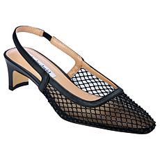 "As Is" Charles by Charles David Shine Rhinestone Slingback Pump