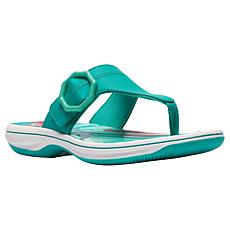 "As Is" Clarks Cloudsteppers® Breeze Cove Toe Post Sandal