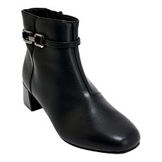 "As Is" Clarks Collection Iridessa Air Leather Ankle Boot