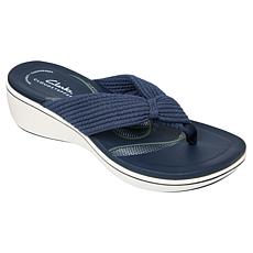 "As Is" CLOUDSTEPPERS™ by Clarks Breeze Rae Erin Wedge Sandals