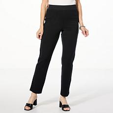 "As Is" Colleen Lopez Perfect 10 Slim-Leg Ponte Pant