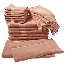 "As Is" Concierge Collection 100% Cotton 20-piece Bath Towel Set 