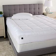 "As Is" Concierge Collection 350TC Cotton Fiberbed Mattress Topper