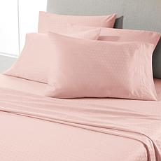 "As Is" Concierge Collection 400TC 100% Cotton Swiss Dot 6-piece Sh...