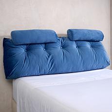 "As Is" Concierge Collection King/CalKing Headboard Pillow and 2 Ne...