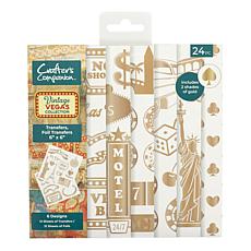 "As Is" Crafter's Companion Vintage Vegas Foil Transfers