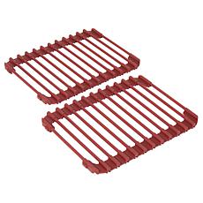 "As Is" Curtis Stone 2-pack Roasting Trivets