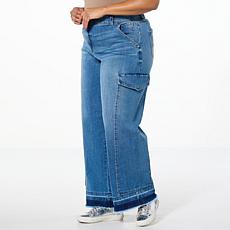 "As Is" Democracy "Ab"solution® Skyrise Wide Leg Cargo Pant