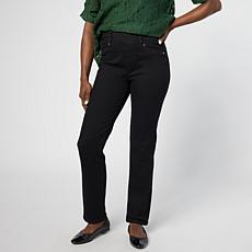 "As Is" DG2 by Diane Gilman Coolmax® Shaper Stretch Denim Straight ...