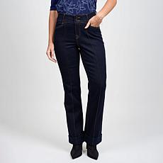 "As Is" DG2 by Diane Gilman Cuffed Trouser Jean