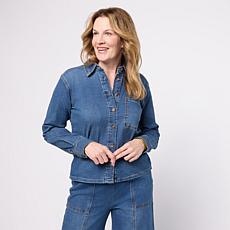 "As Is" DG2 by Diane Gilman Relaxed Buttondown Shirt