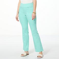 "As Is" DG2 by Diane Gilman Virtual Denim Comfort Waist Bootcut Jean