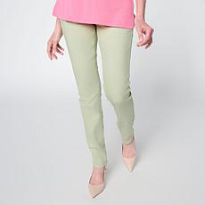 "As Is" DG2 by Diane Gilman Virtual Stretch Pull-On 5-Pocket Jegging