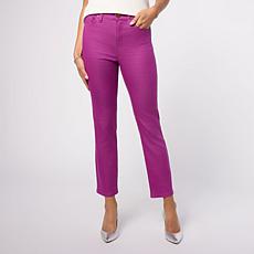 "As Is" DG2 by Diane Gilman Virtual Stretch Straight Leg Jean - Fas...