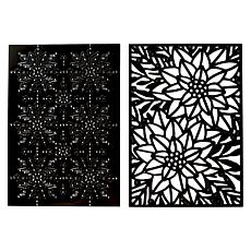 "As Is" Diamond Press Christmas Background Die Kit