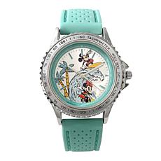 "As Is" Disney Summer Surfing Silicone Strap Watch