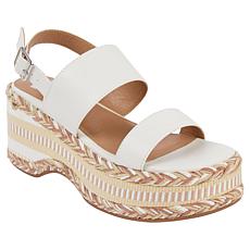 "As Is" dv Dolce Vita Semora Raffia Wedge Sandal