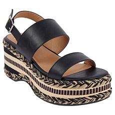"As Is" dv Dolce Vita Semora Raffia Wedge Sandal