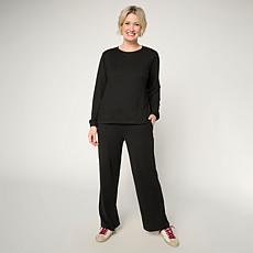 "As Is" G by Giuliana 2 PC Knit Loungewear Set
