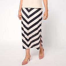 "As Is" G by Giuliana Black Label Knit Sequin Maxi Skirt