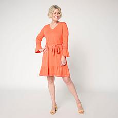 "As Is" G by Giuliana Dress with Crochet Trim