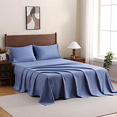 "As Is" G by Giuliana Home 450TC 4-piece Sheet Set