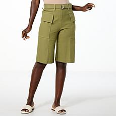 "As Is" GREY by Jhoan Sebastian Belted Bermuda Short