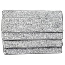 "As Is" HandiMop and Bucket Set of 4 Reusable Microfiber Pads
