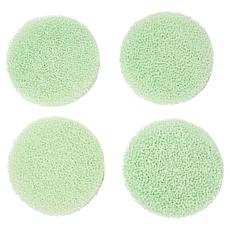 "As Is" Happy Place 4-pack Fragranced Round Silicone Scrubbers