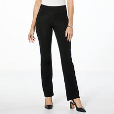 "As Is" HUE Game-Changing Straight Leg Denim Pant