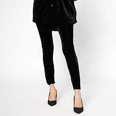 "As Is" HUE High-Rise Velvet Legging