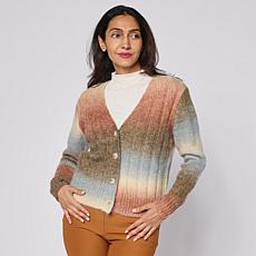 As Is HUE Ombré Cardigan