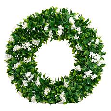 "As Is" Improvements 21" Faux Crepe Myrtle Wreath