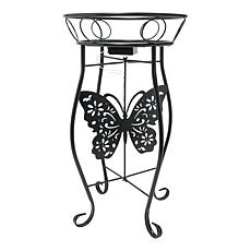 "As Is" Improvements Illuminated Plant Stand