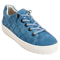 "As Is" Jambu Chloe Leather Casual Step-In Sneaker