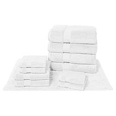 "As Is" Joy CleanBoss USA Grown Cotton 10-piece Luxe Towels plus Ba...