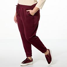 "As Is" Joy Collection Luxe Performance Scuba Stretch Chic Jogger