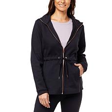 "As Is" Lacey Chabert Comfy Chic Hooded Jacket 