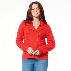 "As Is" LB70 by Lloyd Boston Go To Moto Sweater Cardigan