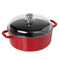 "As Is" Lidia's
Kitchen Lighter Nonstick Cast Iron 5-Quart Dutch Oven