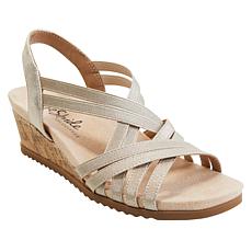 "As Is" LifeStride Stellar Strappy Cork Wedge Sandal