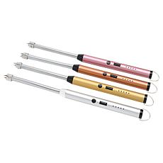 "As Is" Living Glow Rechargeable Flexible Lighter - 4-pack